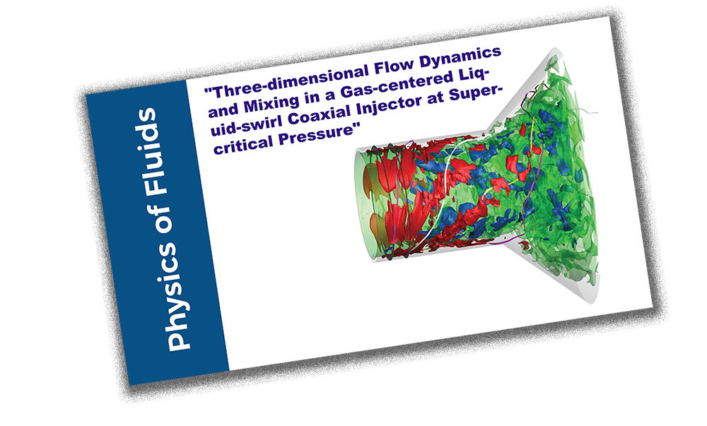 front cover of the Journal of Physics of Fluids