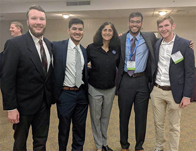 Johnie Sublett, Kunal Gangolli, Sunita Williams, 