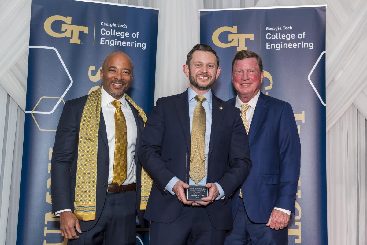 Clayton Tino pictured with Dean Beyah