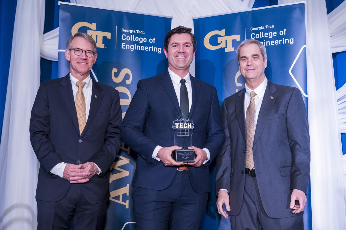 A.J. Piplica inducted into the Academy of Distinguished Engineering Alumni